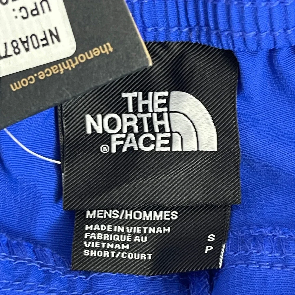 NEW The North Face Mens Small FLASHDRY Action Short 2.0 Blue 5‎ inch inseam $45